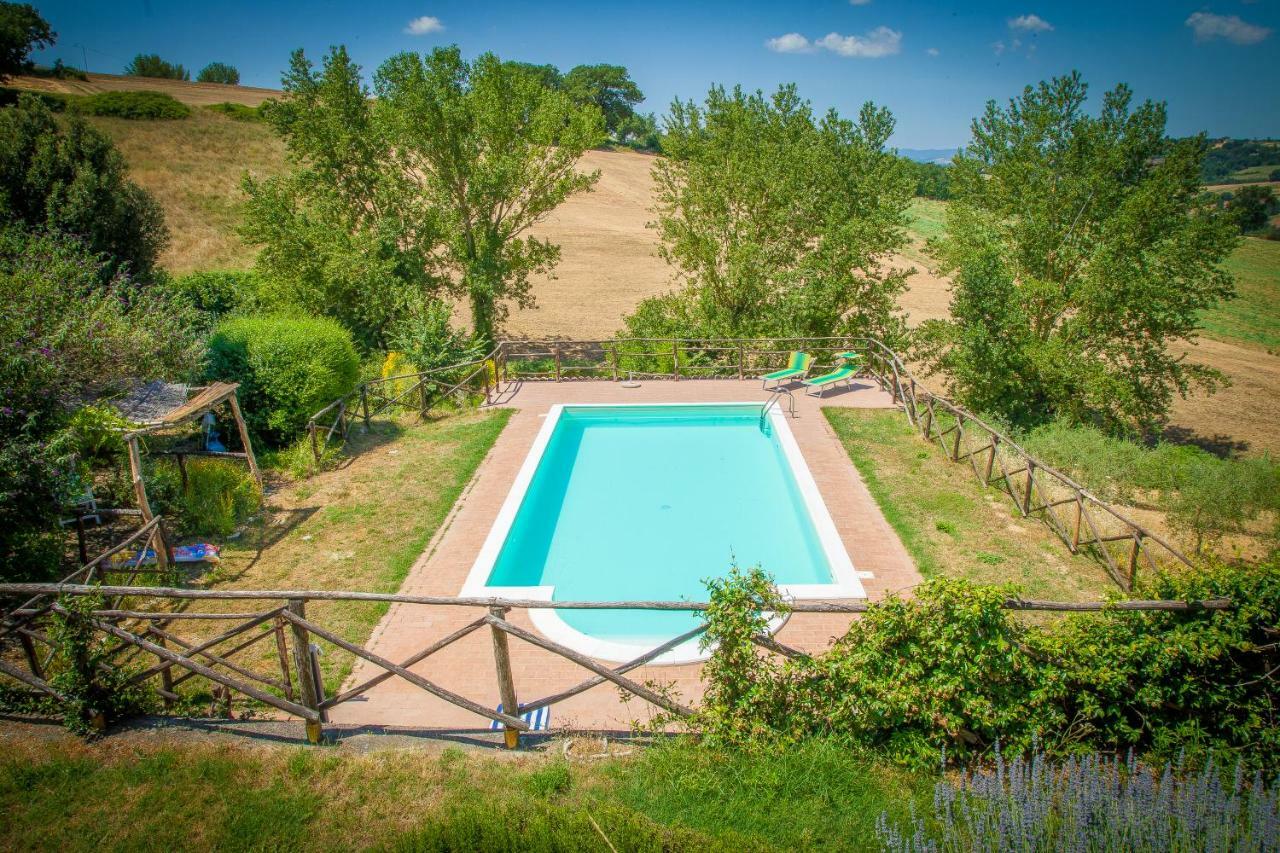 Agriturismo Bio Tra Cielo E Terra Lejlighed Grutti Eksteriør billede