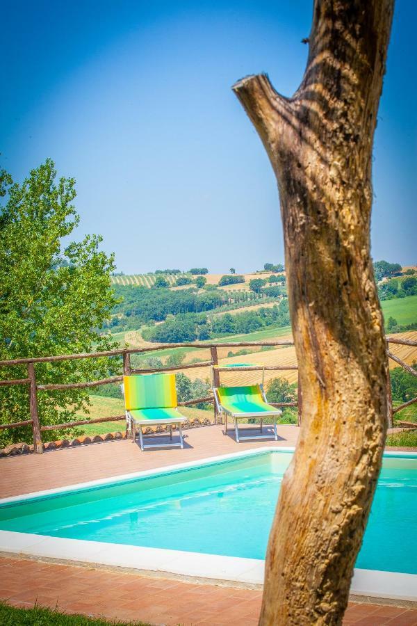 Agriturismo Bio Tra Cielo E Terra Lejlighed Grutti Eksteriør billede