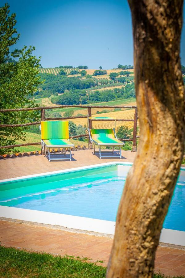 Agriturismo Bio Tra Cielo E Terra Lejlighed Grutti Eksteriør billede